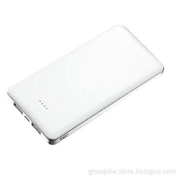 Slim and Safety Power Bank with 2 Output Charging for iPhone/Galaxy/Android Phone, 12000mAh Capacity